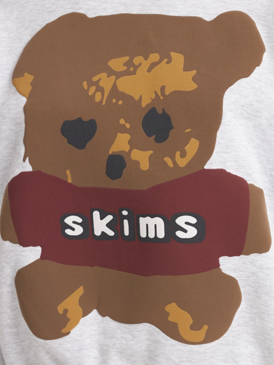SKIMS: Felpa classica in misto cotone con cappuccio