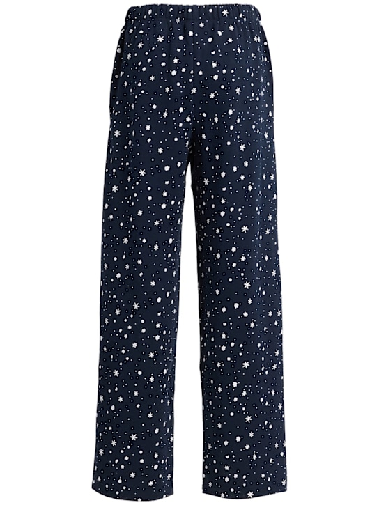 SKIMS: Pantaloni dritti in misto cotone