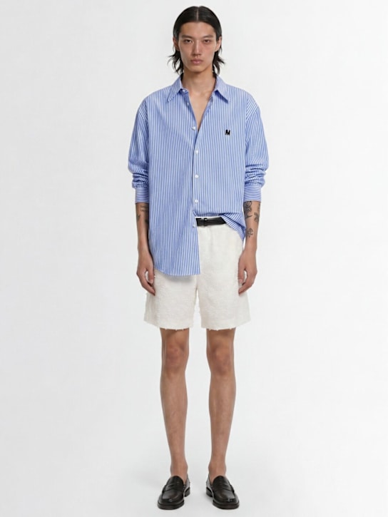 MSGM: Tech & cotton shorts