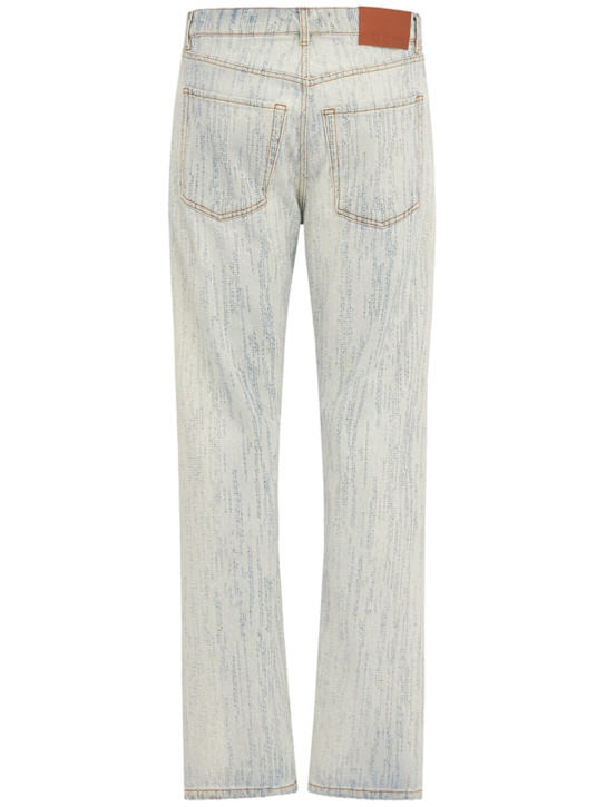 MSGM: Cotton denim jeans