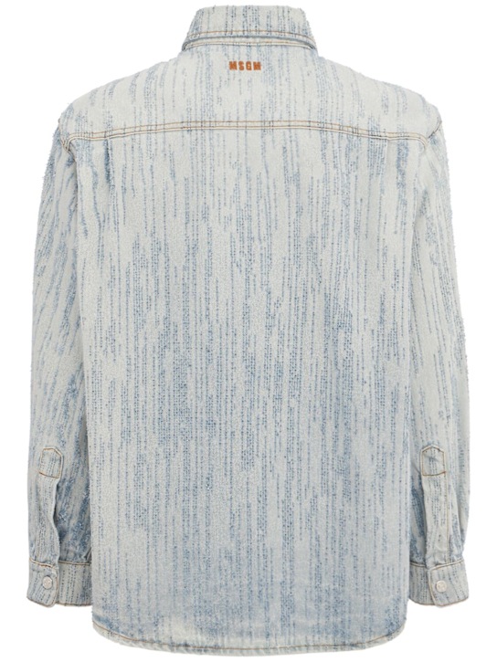 MSGM: Cotton denim shirt