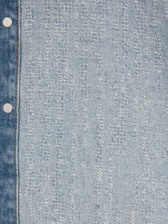 MSGM: Cotton denim shirt