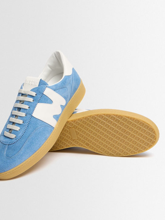 MSGM: Retro suede sneakers