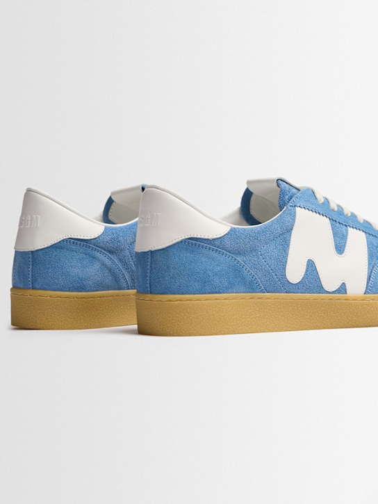 MSGM: Retro suede sneakers
