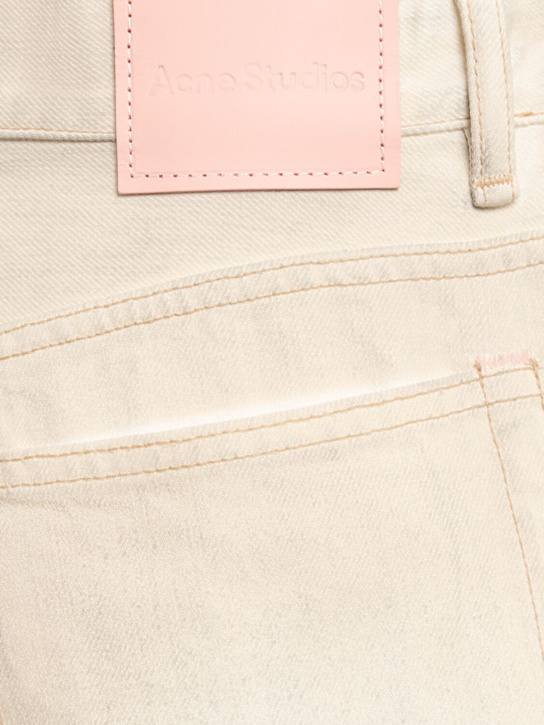 Acne Studios: Jeans ampi vita media 2021 Traffic
