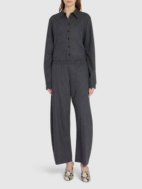 Khaite: Auryn wool shirt
