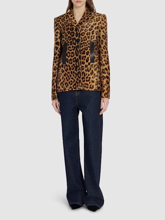 Khaite: Bonnie denim straight jeans