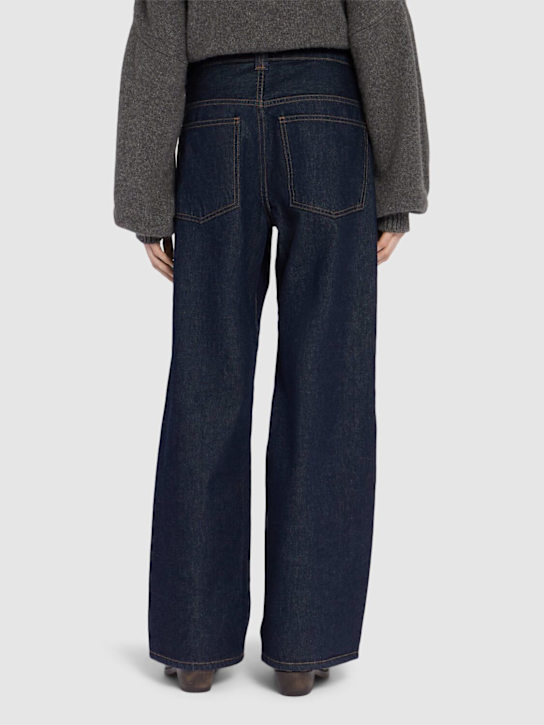 Khaite: Winslow denim wide jeans