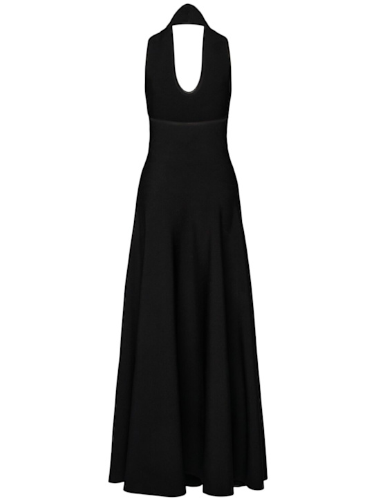 Khaite: Vestito lungo Melina in viscosa