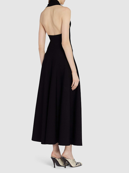 Khaite: Vestito lungo Melina in viscosa