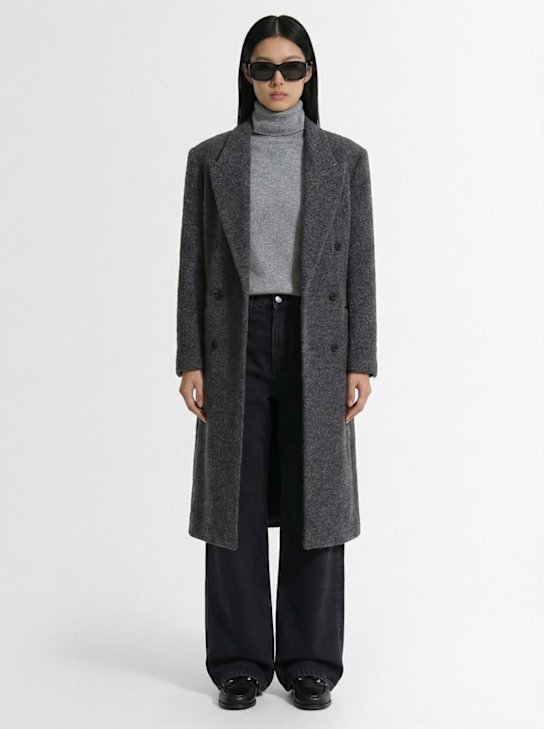 Tonywack - Double-breasted wool blend coat