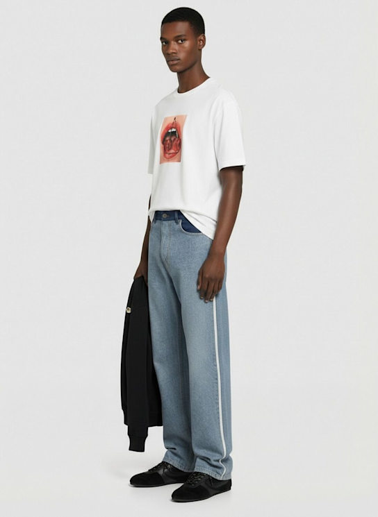 FIORUCCI: Baggy Inside Out Jeans