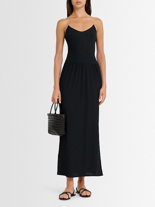 LAMA JOUNI: Dress in viscose blend