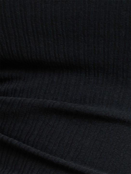 LAMA JOUNI: Langes Kleid aus Stretch-Viskose