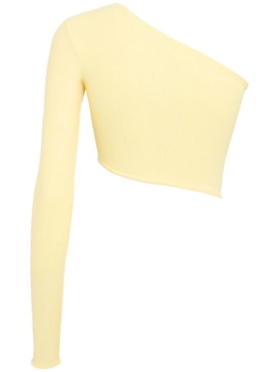 LAMA JOUNI: Langes Kleid aus Stretch-Viskose