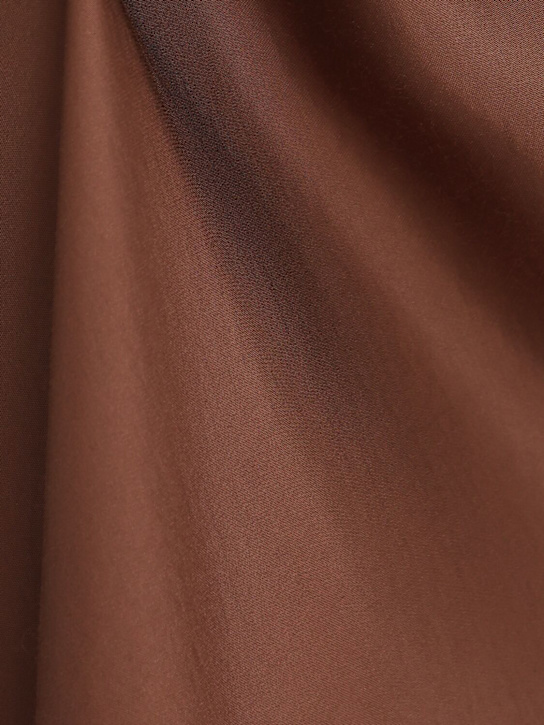 Annagreta: Jupe longue Maia en satin de viscose