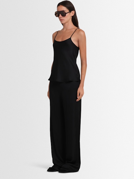 Annagreta: Débardeur en satin viscose Sienna