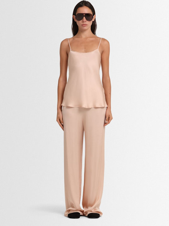 Annagreta: Débardeur en satin viscose Sienna