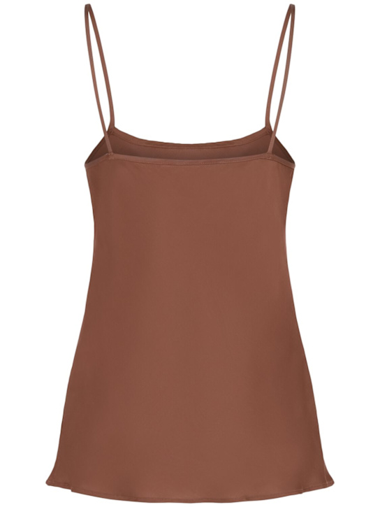 Annagreta: Sienna viscose satin tank top