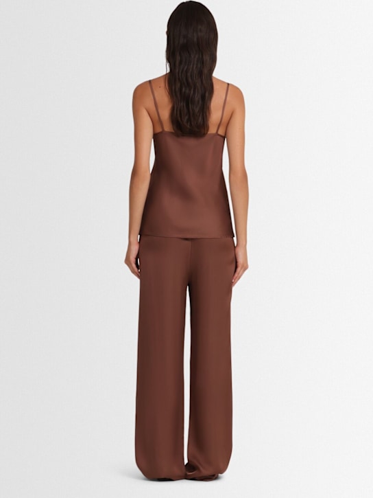 Annagreta: Sienna viscose satin tank top