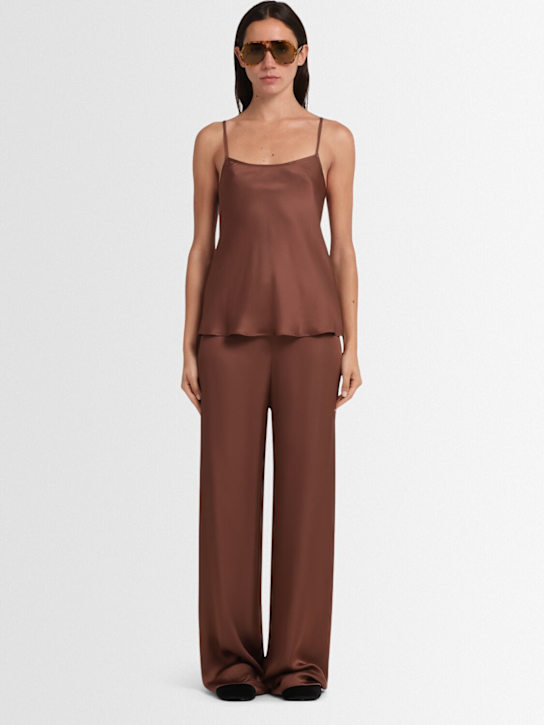 Annagreta - Tank top Sienna in raso di viscosa