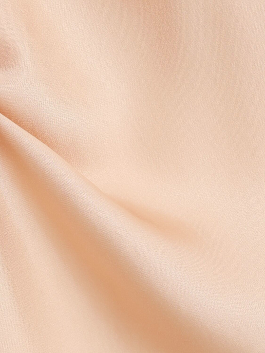 Annagreta: Jupe longue Maia en satin de viscose
