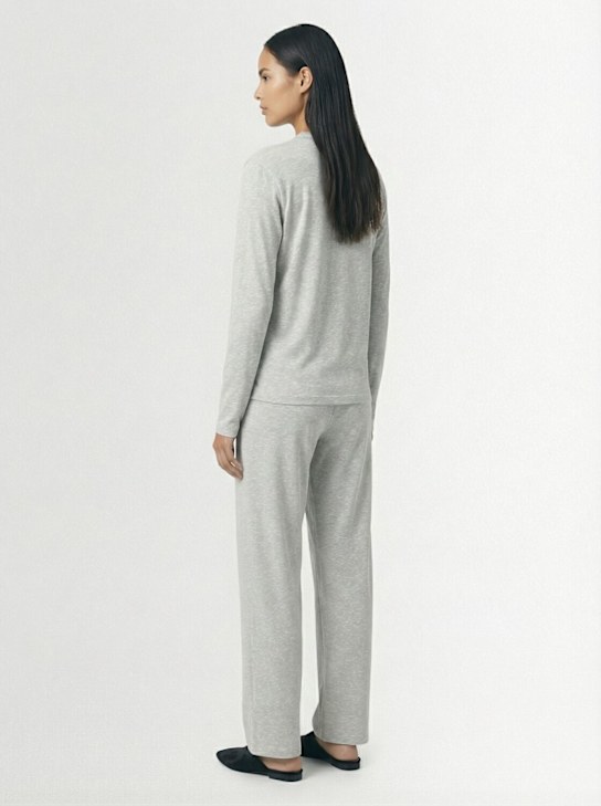 SKIMS: Cotton blend boyfriend pants