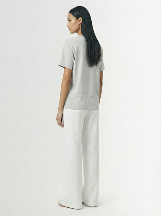 SKIMS: T-shirt boyfriend in misto cotone