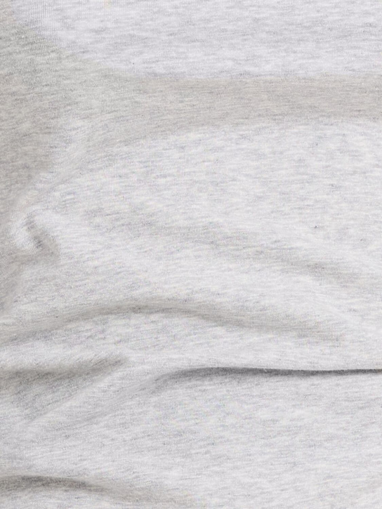 SKIMS: T-shirt en jersey de coton à manches longues