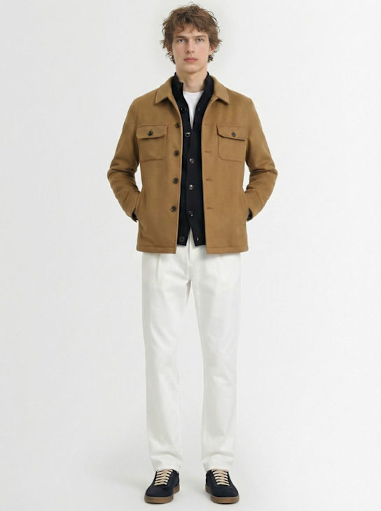 KIRED - Veste casual en cachemire Furat