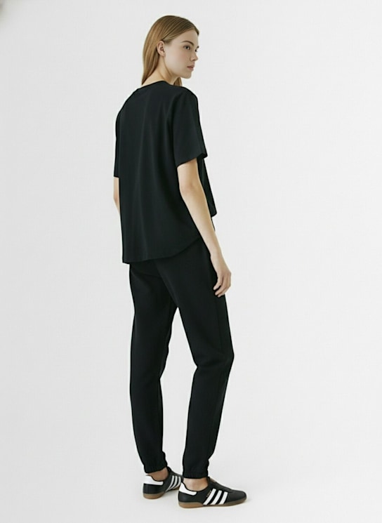 SKIMS: T-shirt boyfriend in misto cotone