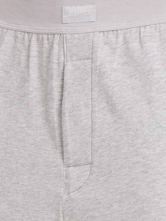 SKIMS: Cotton Blend Boyfriend Pants