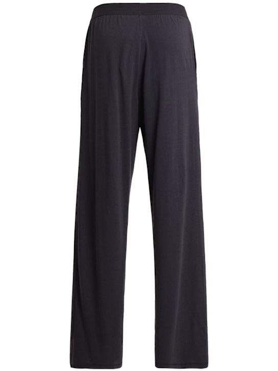 SKIMS: Pantalon boyfriend loose en mélange de coton