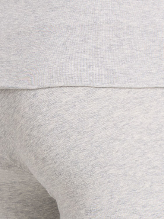SKIMS: Pantalon de jogging en jersey coton taille repliée