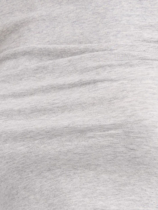 SKIMS: Cotton blend jersey t-shirt