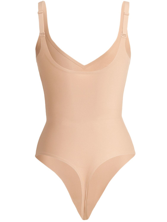 SKIMS - Unlined plunge thong bodysuit