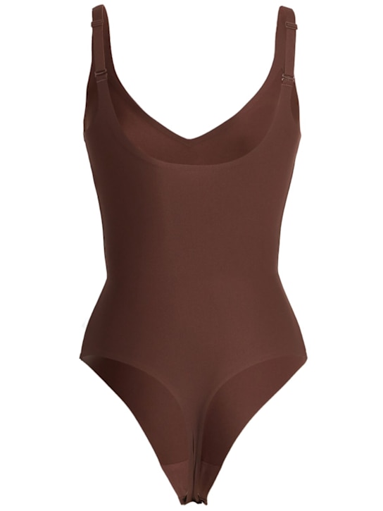 SKIMS - Unlined plunge thong bodysuit