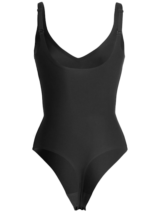 SKIMS - Unlined plunge thong bodysuit