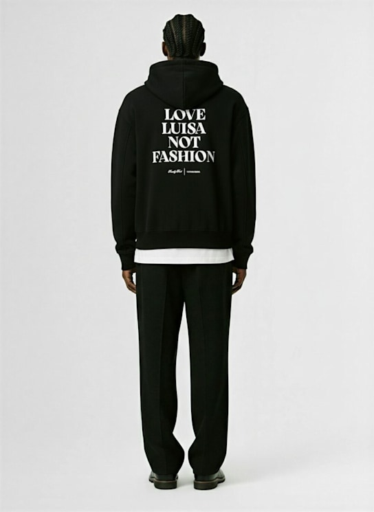 FAMILY FIRST - Sweat à capuche zippé en coton exclusif LVR