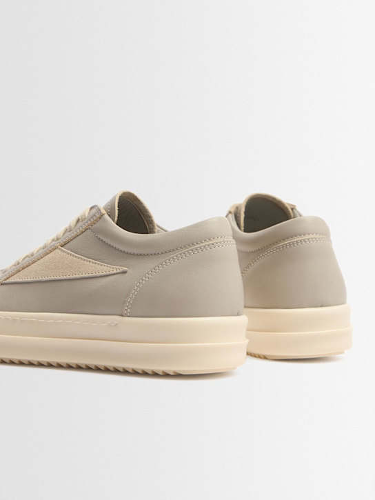 Rick Owens: Baskets à lacets en cuir