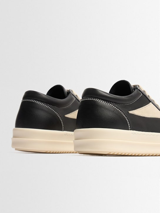 Rick Owens: Baskets à lacets en cuir