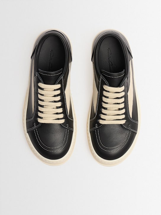 Rick Owens: Baskets à lacets en cuir