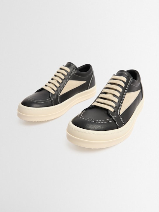 Rick Owens: Baskets à lacets en cuir
