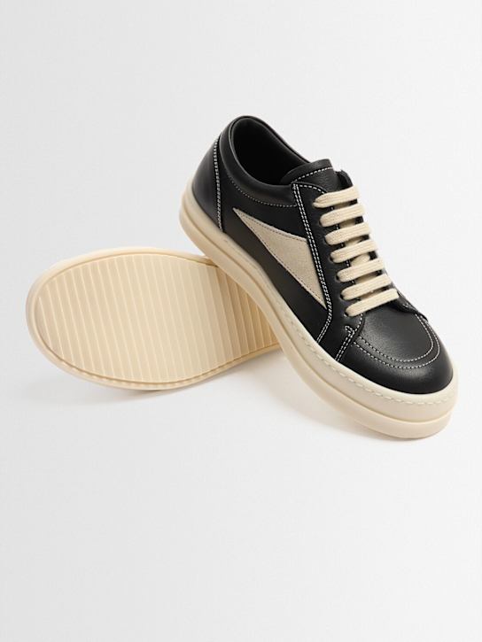 Rick Owens: Baskets à lacets en cuir