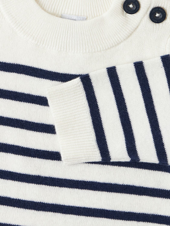 Petit Bateau: Cotton & wool knit sweater