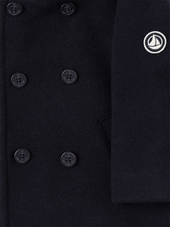 Petit Bateau: Caban wool blend coat