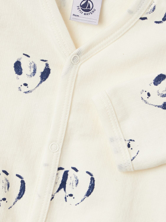 Petit Bateau - Printed cotton romper