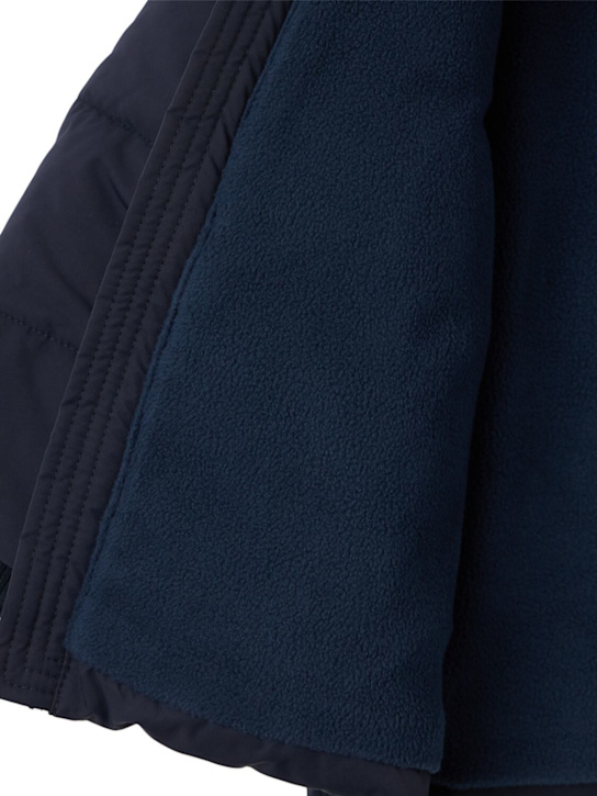 Petit Bateau: Hooded poly puffer jacket