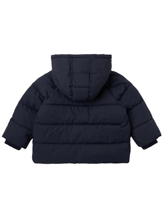 Petit Bateau: Hooded poly puffer jacket
