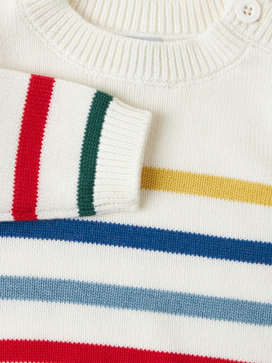 Petit Bateau - Wool blend tricot knit sweater